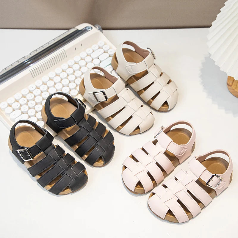 Girls’ Cute Gladiator Flatform Sandals