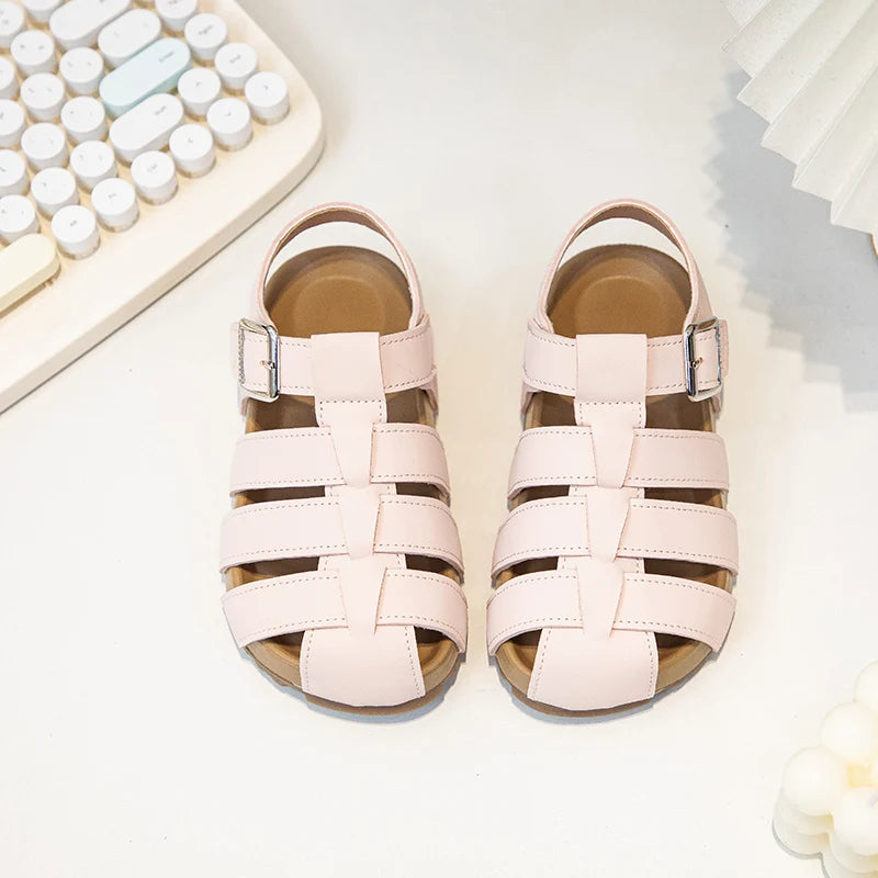 Girls’ Cute Gladiator Flatform Sandals