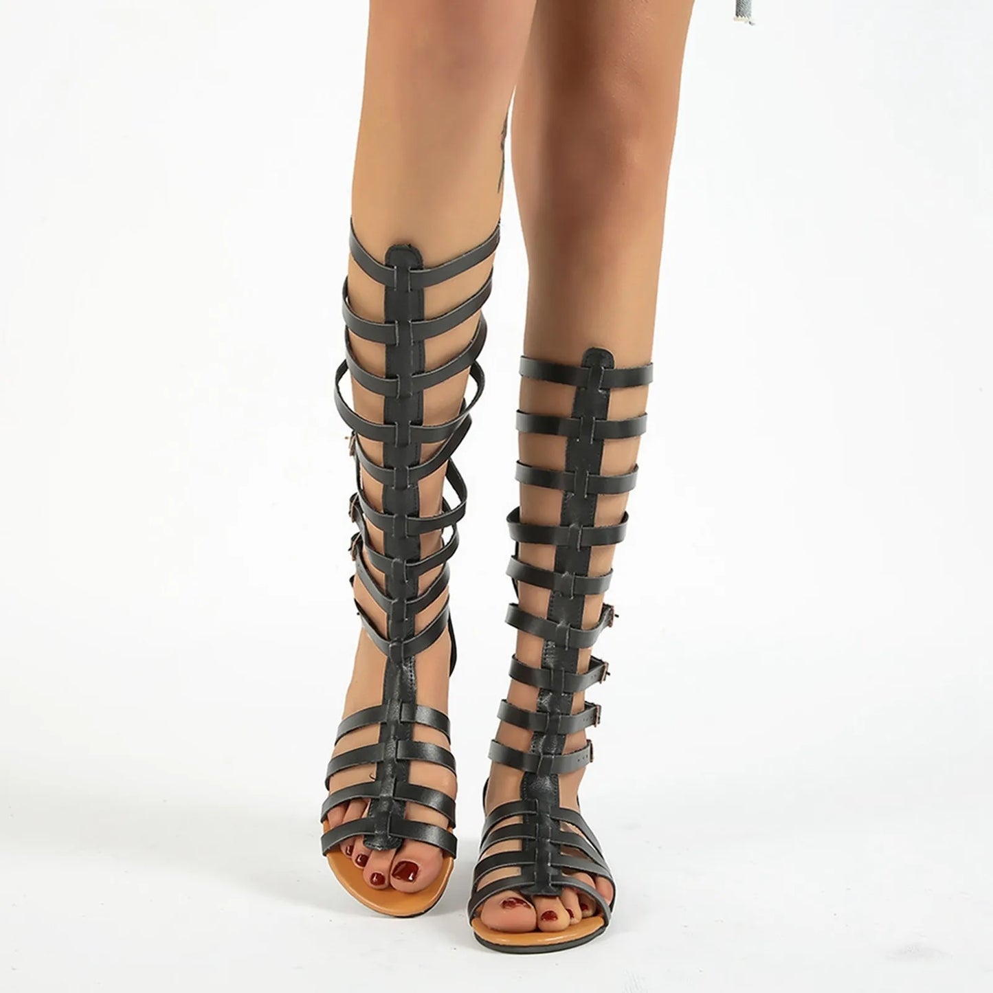 Women’s Summer Gladiator Mid-Top Sandals