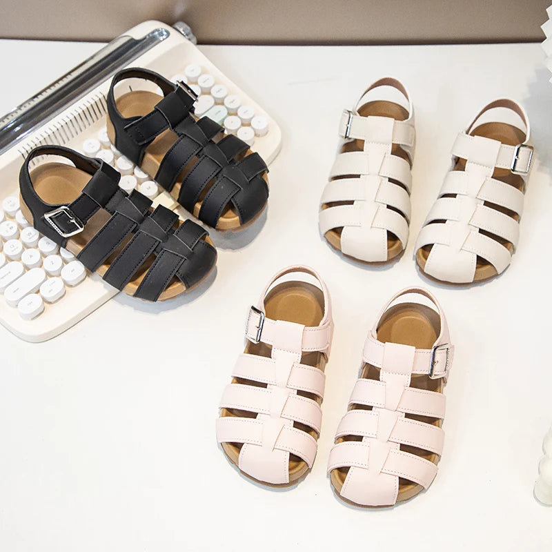 Girls’ Cute Gladiator Flatform Sandals