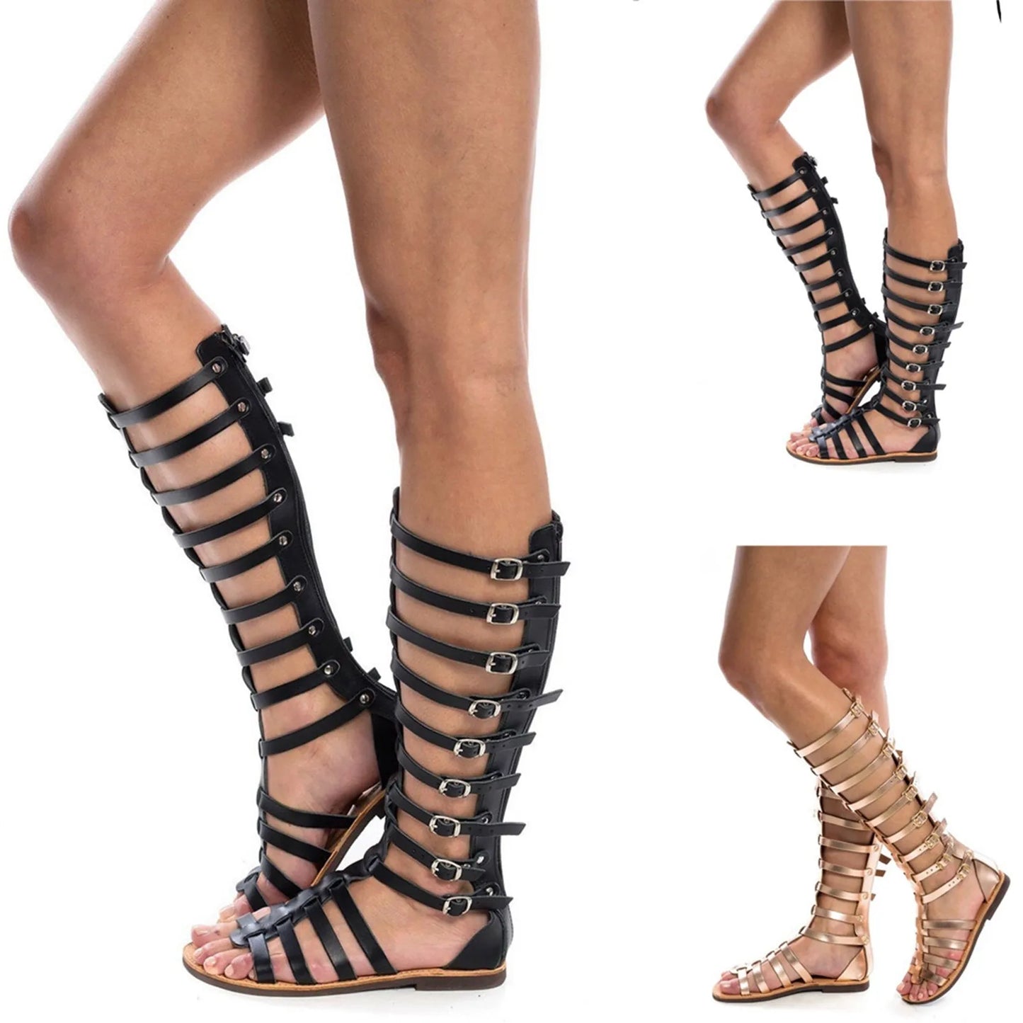 Women’s Summer Gladiator Mid-Top Sandals