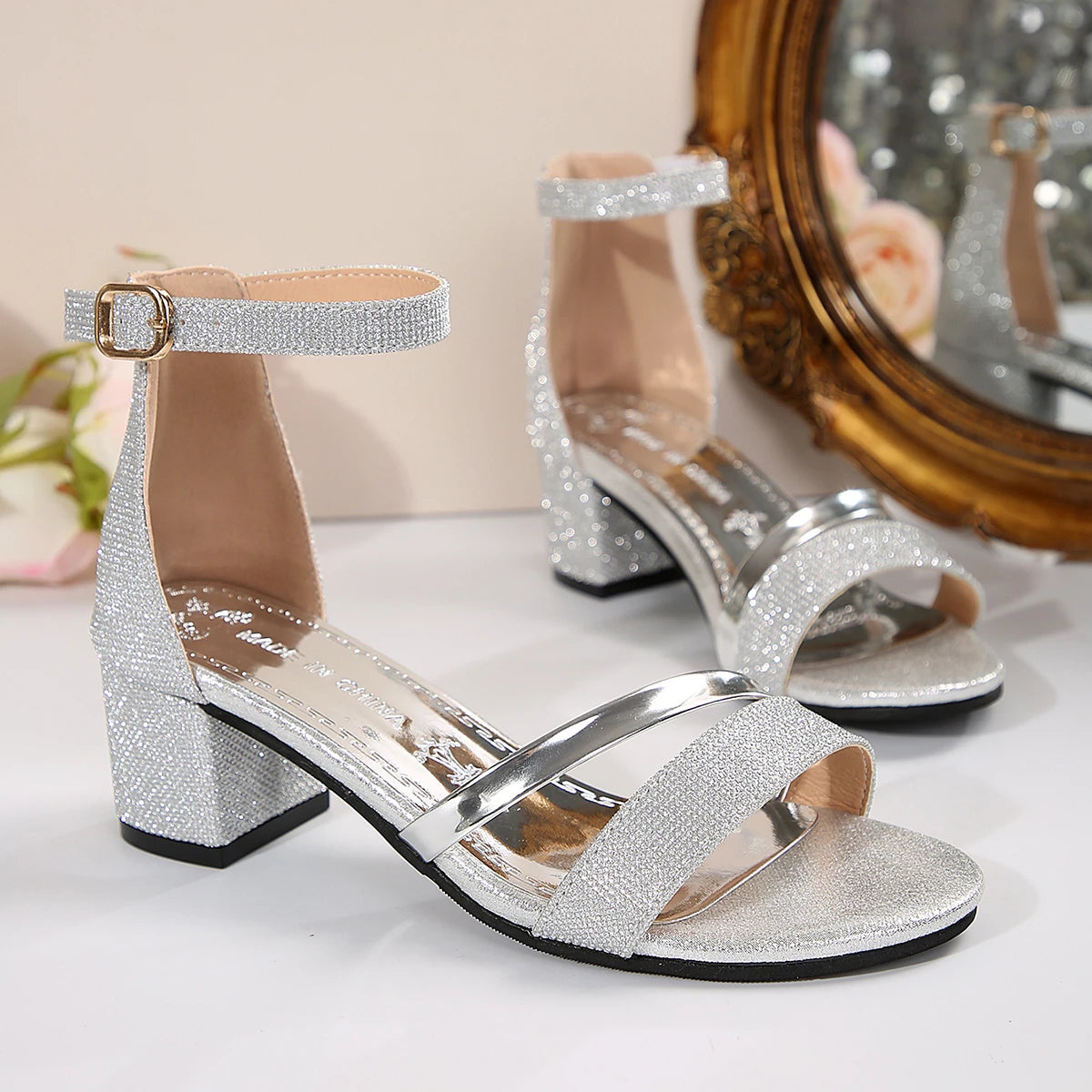 Women’s Summer Sexy Medium Heel Sandals