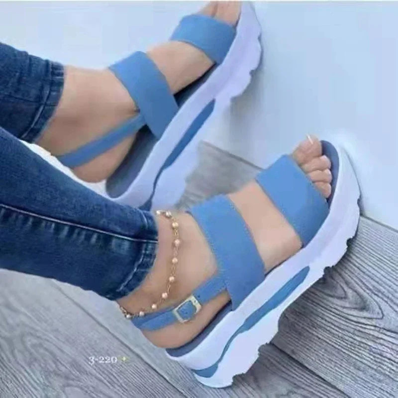 Women’s Summer Low Platform Wedge Sandals