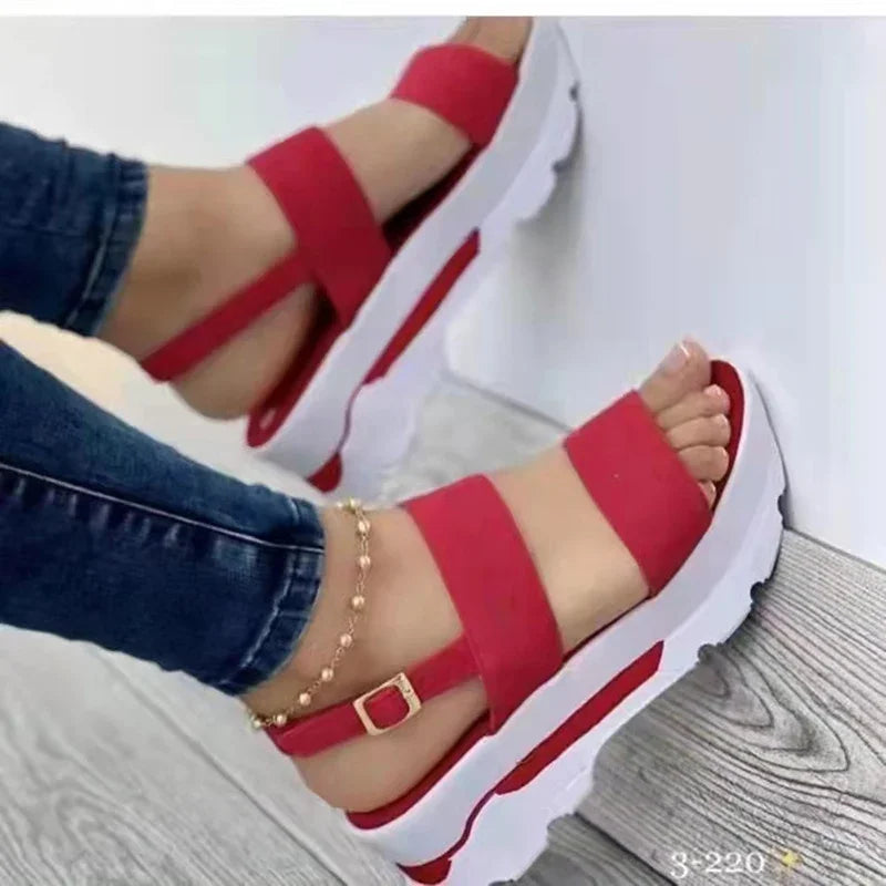 Women’s Summer Low Platform Wedge Sandals